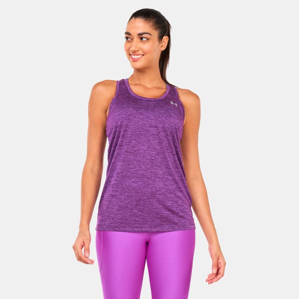 UA Tech™ Women’s Training Tank Top Purple - Image 1