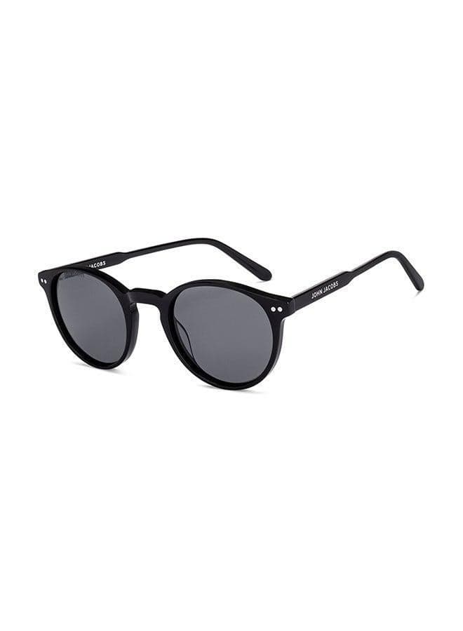 John Jacobs JJ S70012-C3 Grey Gold Aviator Sunglasses - Image 1