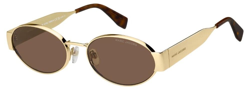 Marc Jacobs Marc 806/S Oval Sunglasses Brown Lens - Image 1