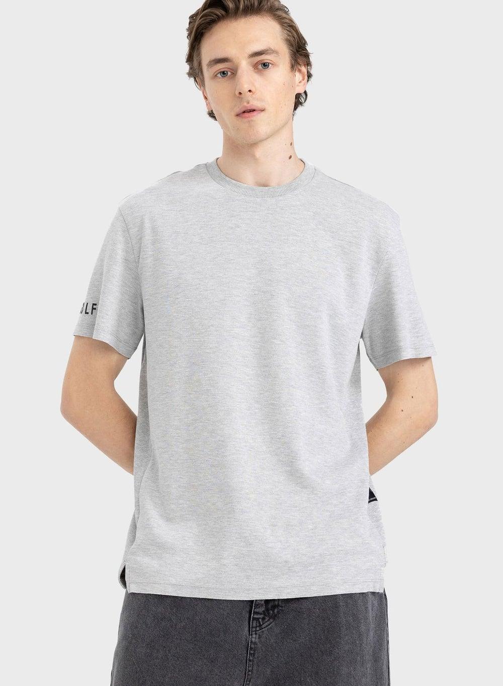 Essential Crew Neck T-Shirt Z9346Az Grey - Image 1