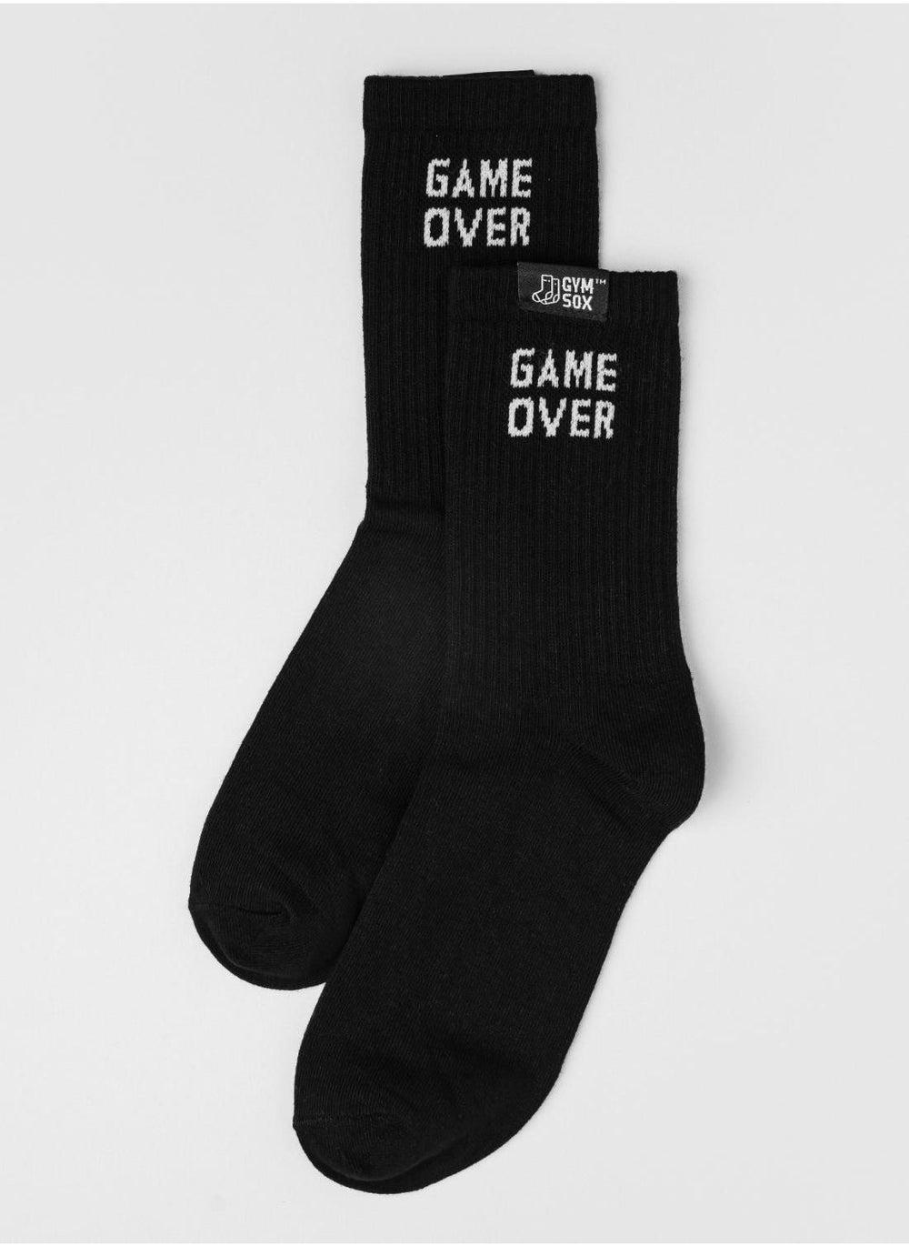 GAME OVER Graphic Sports Socks 43-48 2-Pack - Image 1