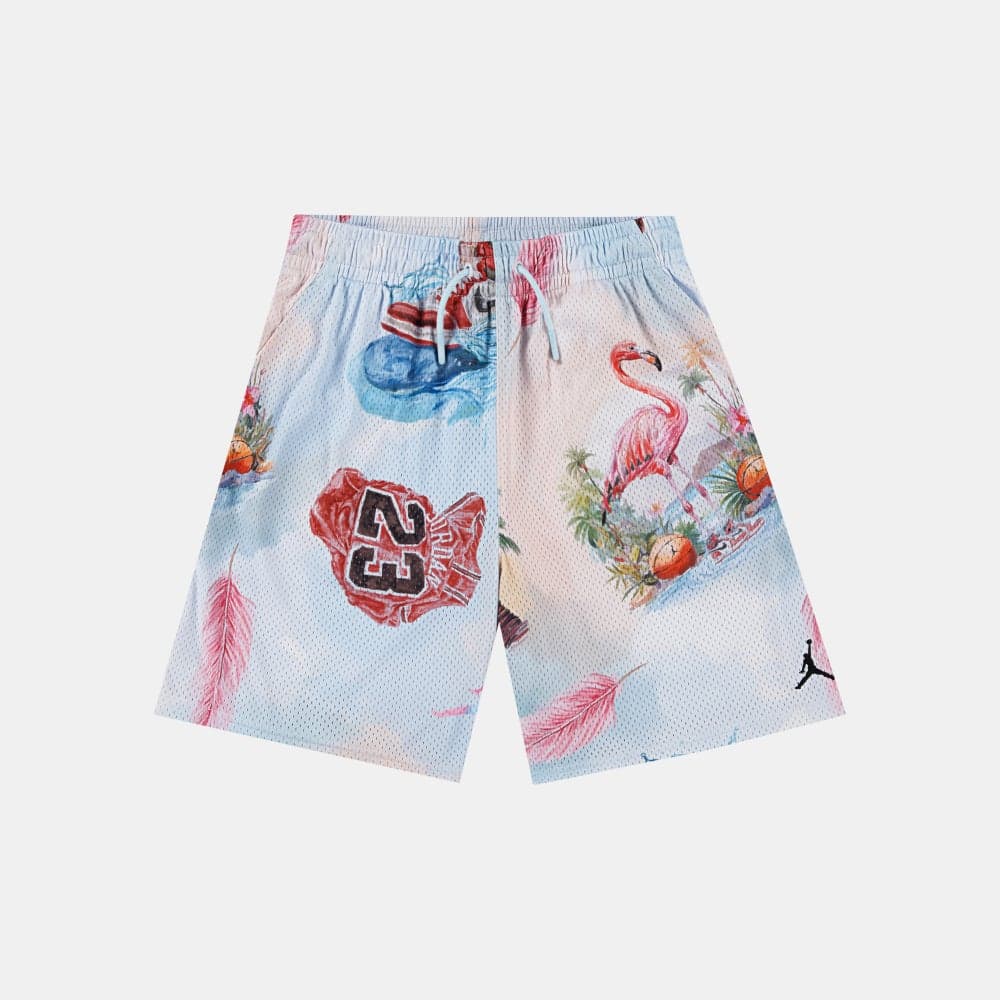 Jordan Kids MJ Essential Allover Print Shorts - Image 1