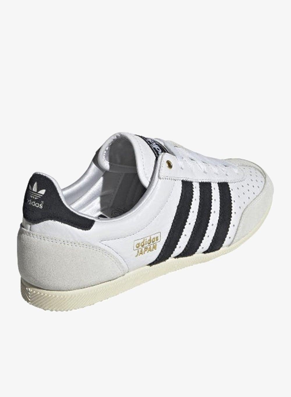 Adidas Japan Leather Low-Top Sneakers FTWWHT/CBLACK - Image 1