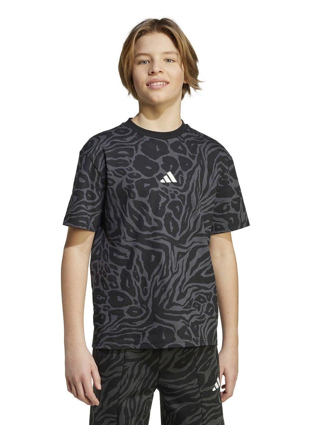 Adidas Future Icons Logo T-Shirt Black - Image 1