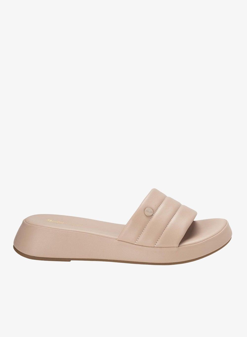 Comfit S-Mori Slip-On Sandals – Beige Comfort Slides - Image 1
