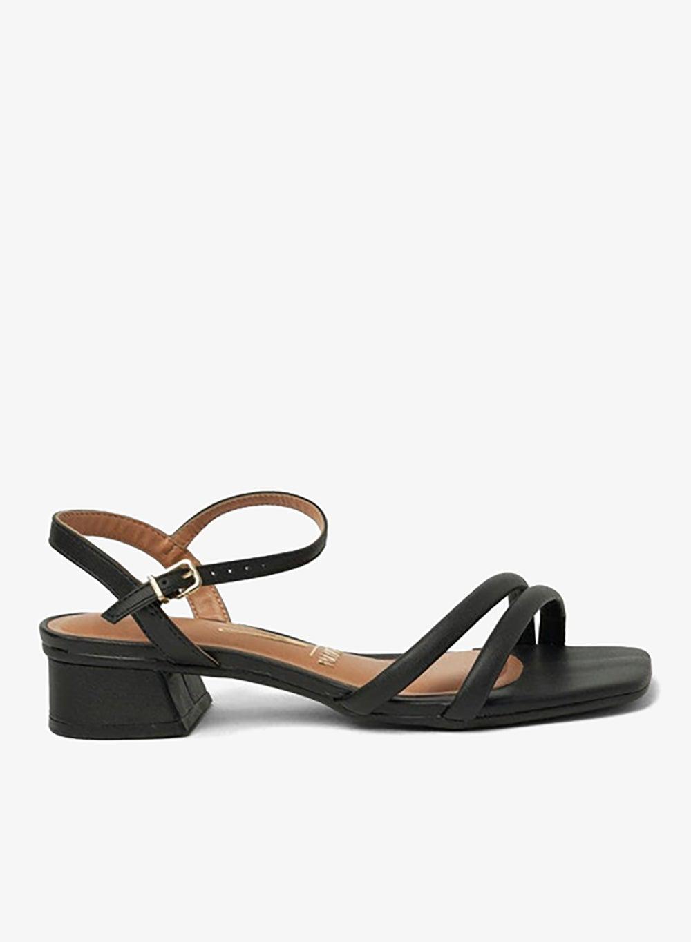 Vizzano Black Back Strap Heeled Sandals Brazil - Image 1