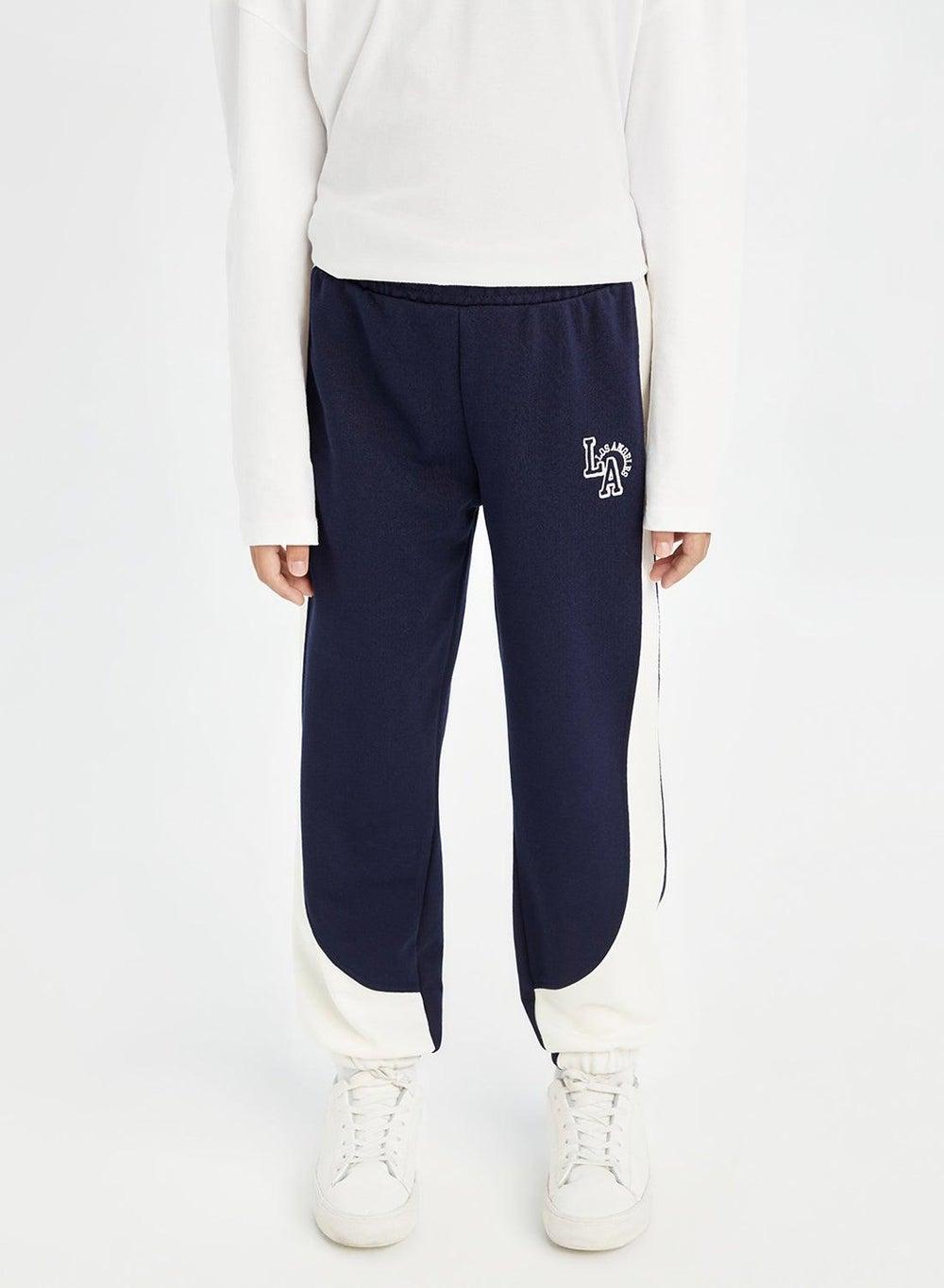 Girls Printed Cuffed Jogger Pants D0735A8 - Image 1