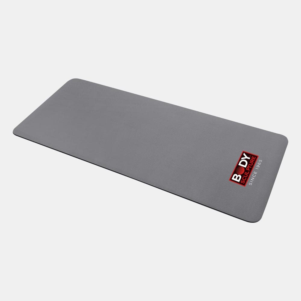 Premium 15mm Ribbed Yoga Mat with Carry Strap - Image 1