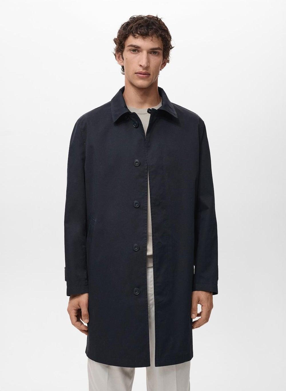 Men’s 59-PETROLEO Water-Repellent Classic Trench Coat - Image 1