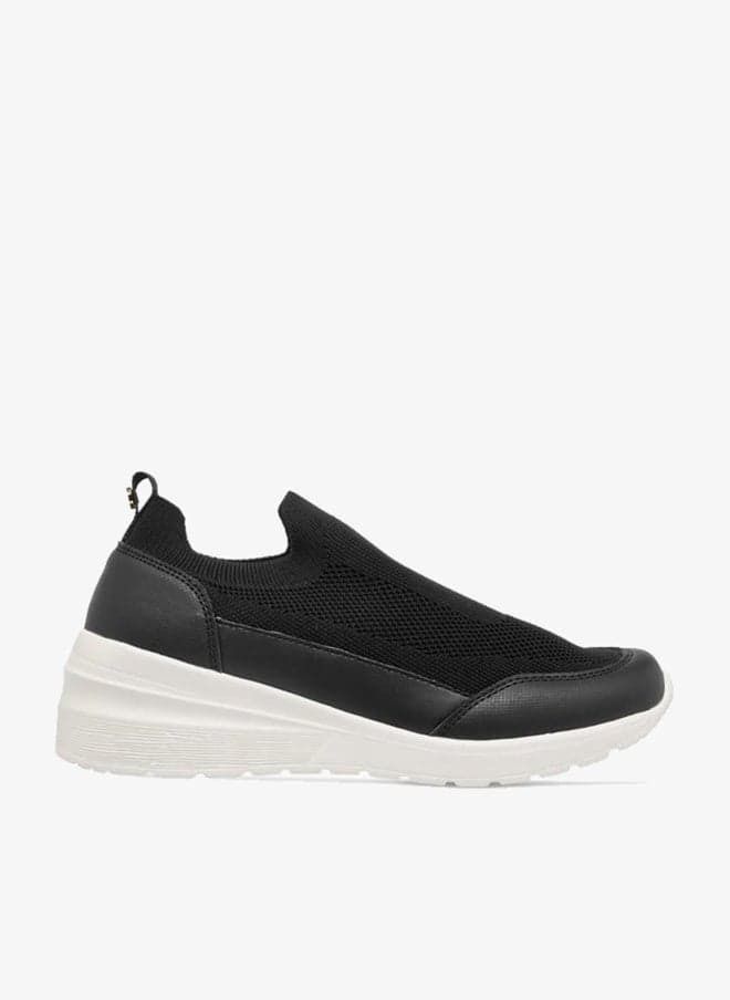 GT Bella A1Onxblack Textured Slip-On Sneakers - Image 1