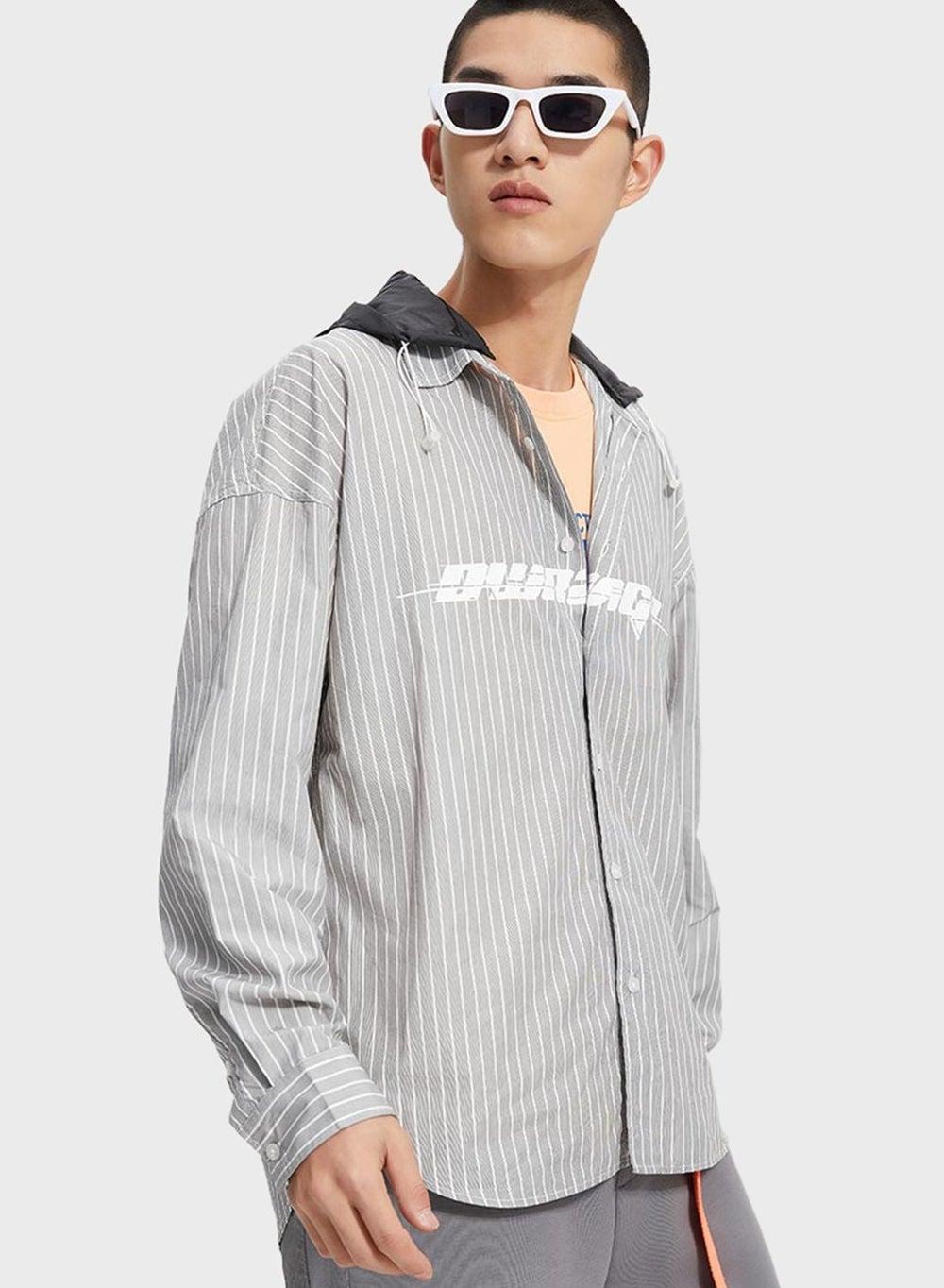 Striped Printed Polo Shirt 101321105105 - Image 1