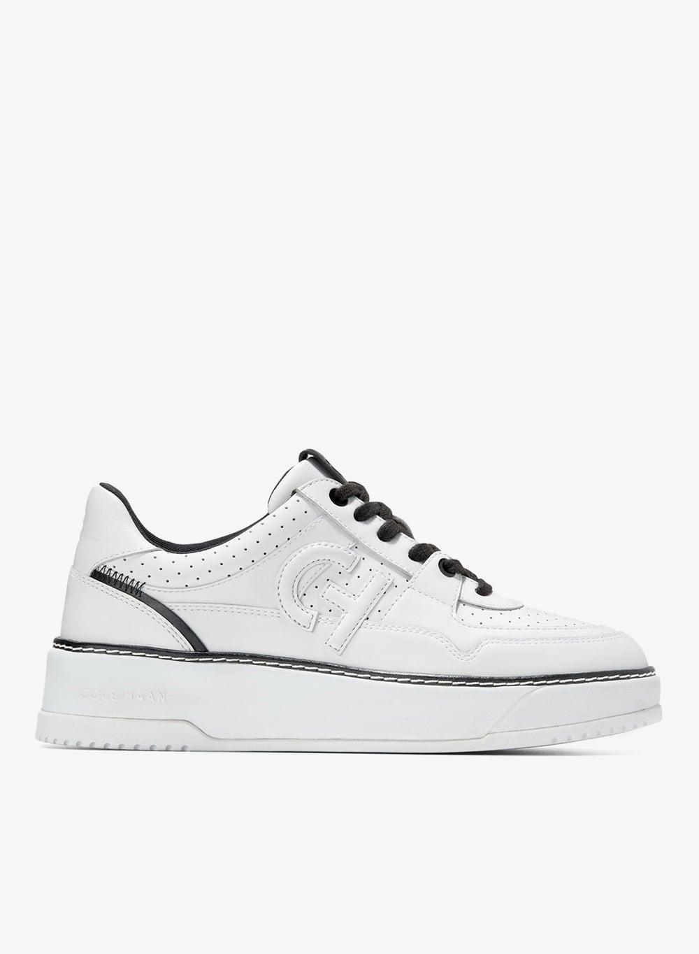 GrandPro Maxfield Women’s Leather Sneakers Wide Fit - Image 1