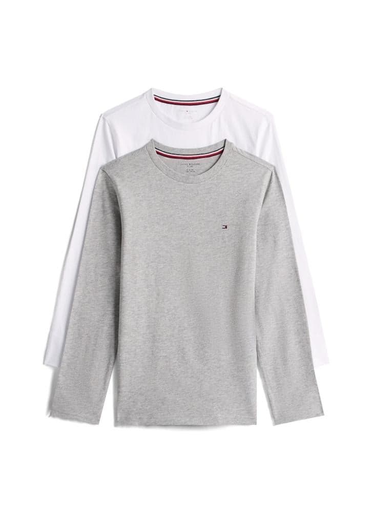 Kids 2-Pack Cotton Slogan Crew Neck Tees - Image 1