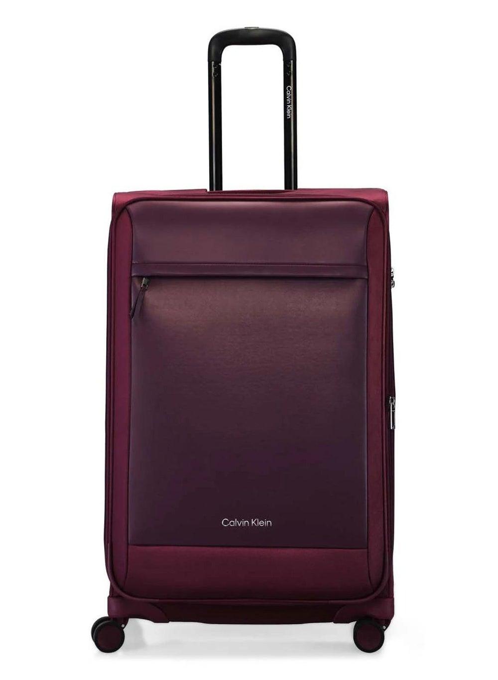 Escape Mauve Softside Spinner Luggage Ultra-Light ABS Suitcase - Image 1