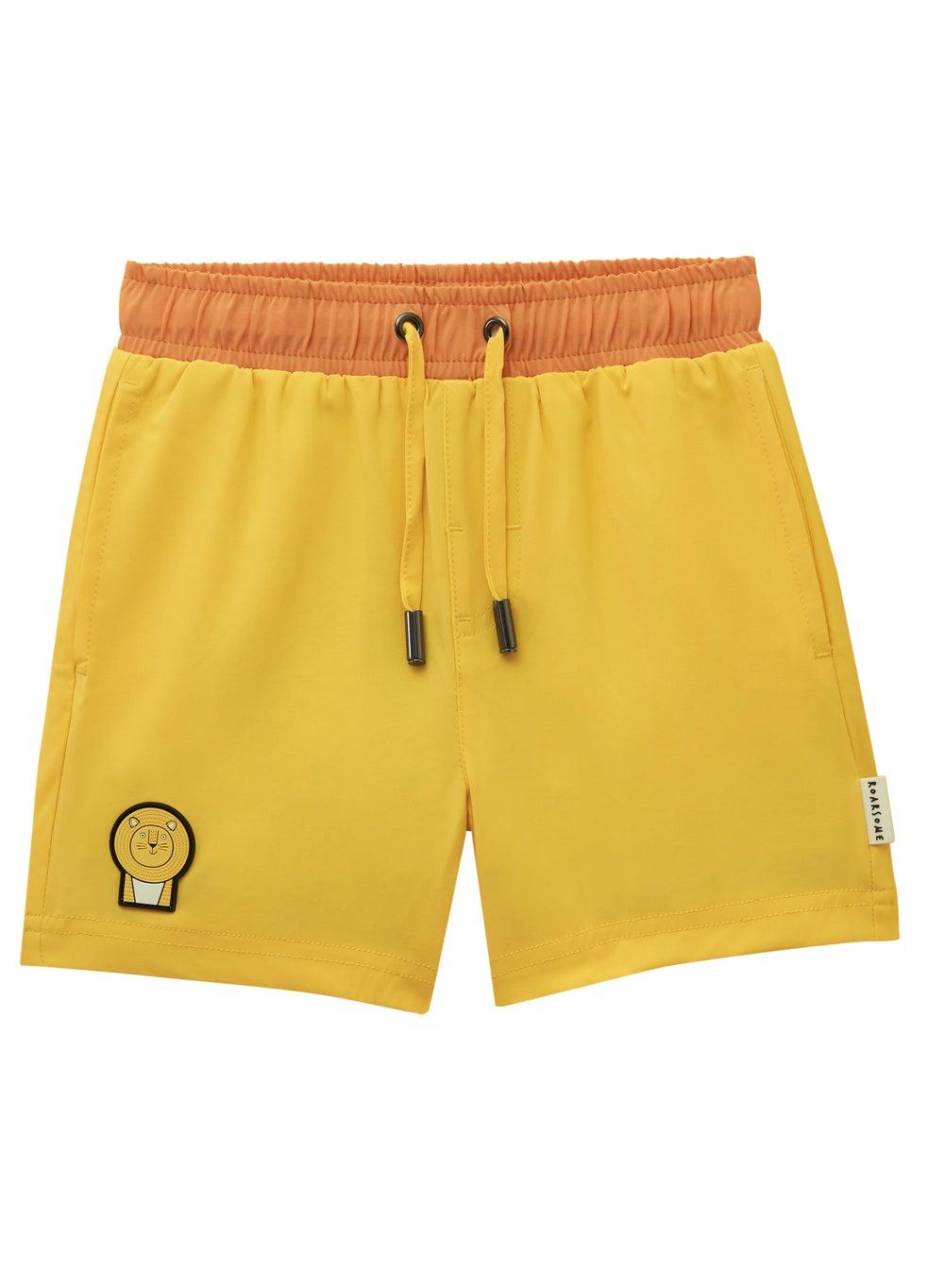 Cub The Lion Kids Swim Shorts UPF50+ Recycled Fabric - Image 1