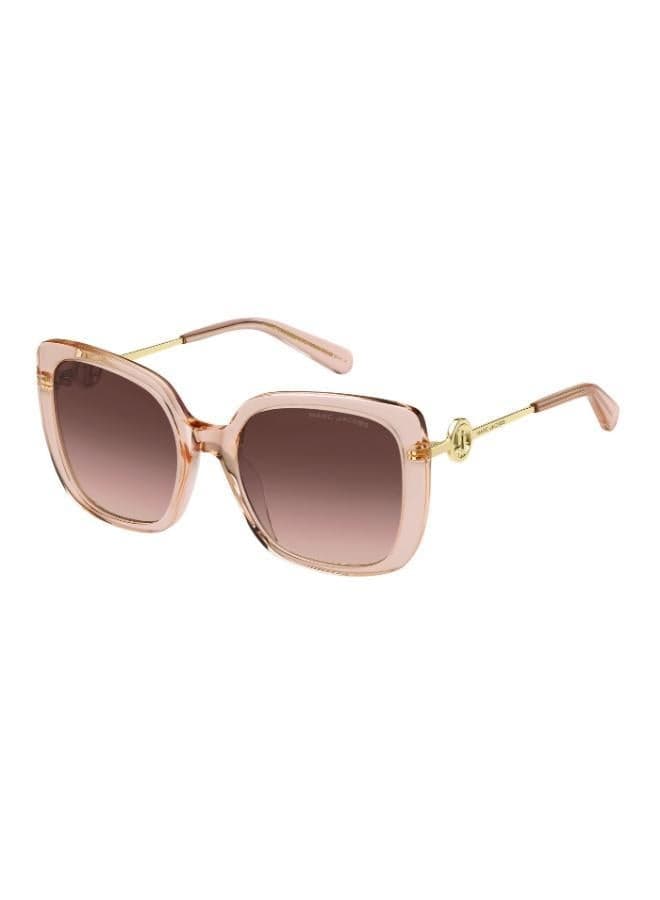 Marc 727/S Square Brown Shaded Sunglasses - Image 1