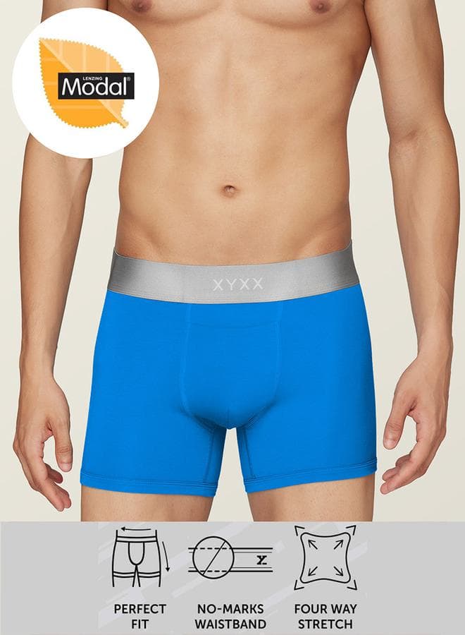 Modal Stretch Blue Trunks with Signature Elastic 7006087003 - Image 1