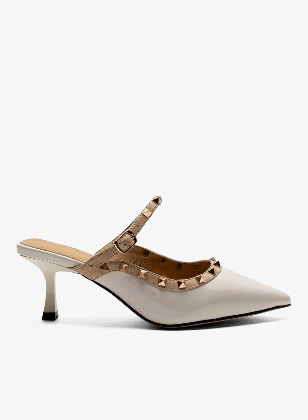 Electra Patent Leather Pointed Stiletto Pumps LRLWS40629 - Image 1
