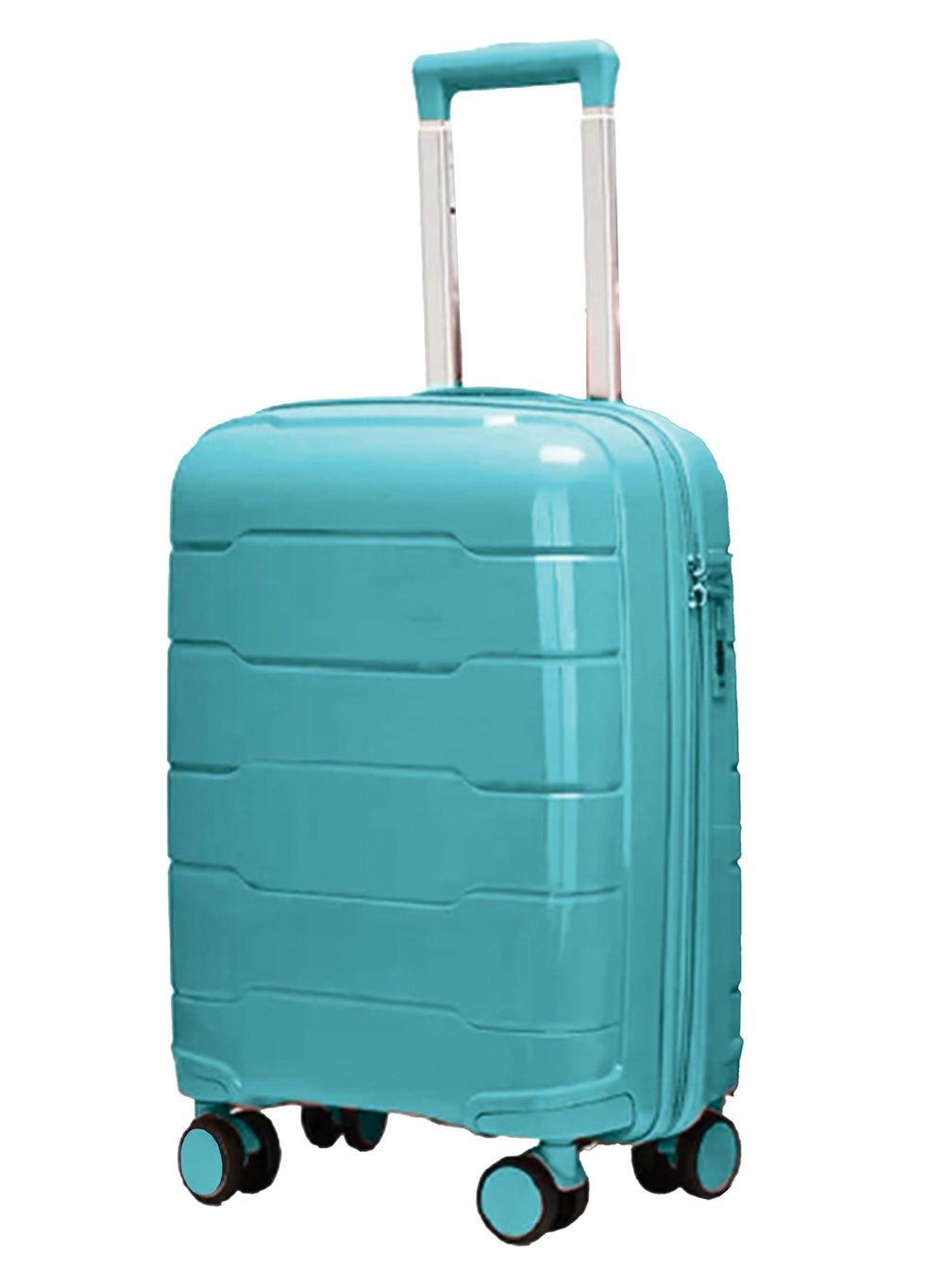 Reflection PP 28-Inch Blue Spinner Suitcase - Image 1