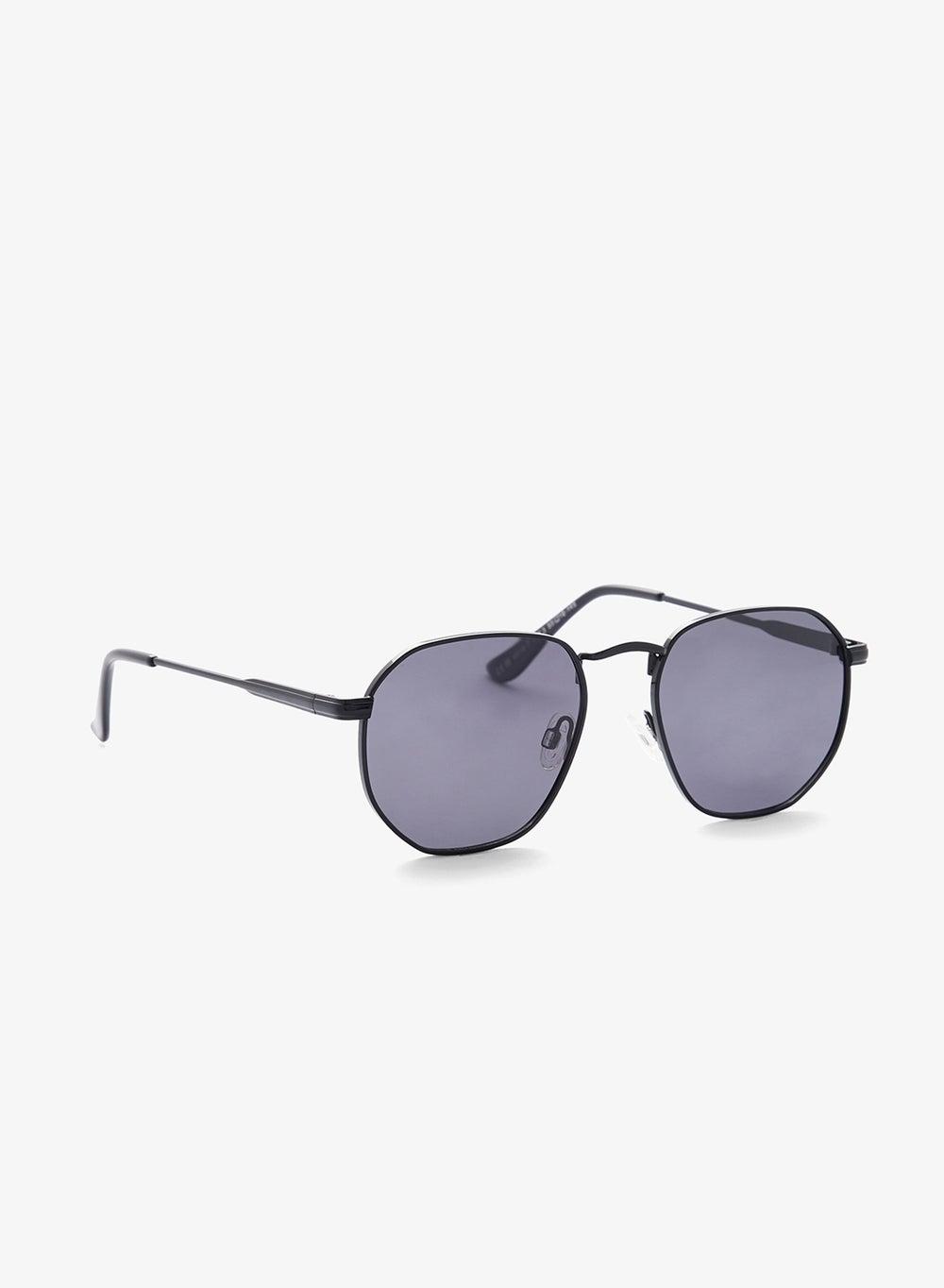 Mi4014 Polarized Square Aviator Sunglasses in Black - Image 1
