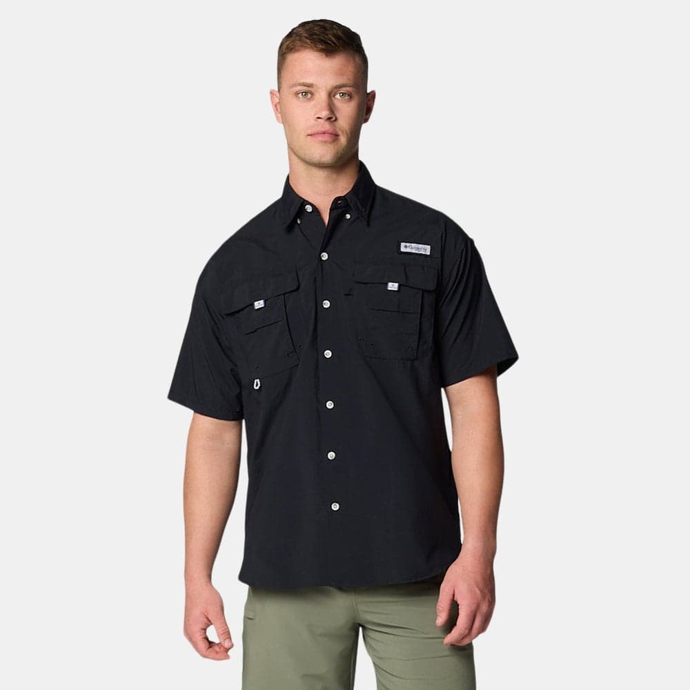 Men’s Bahama™ II Black Outdoor Performance Shirt - Image 1