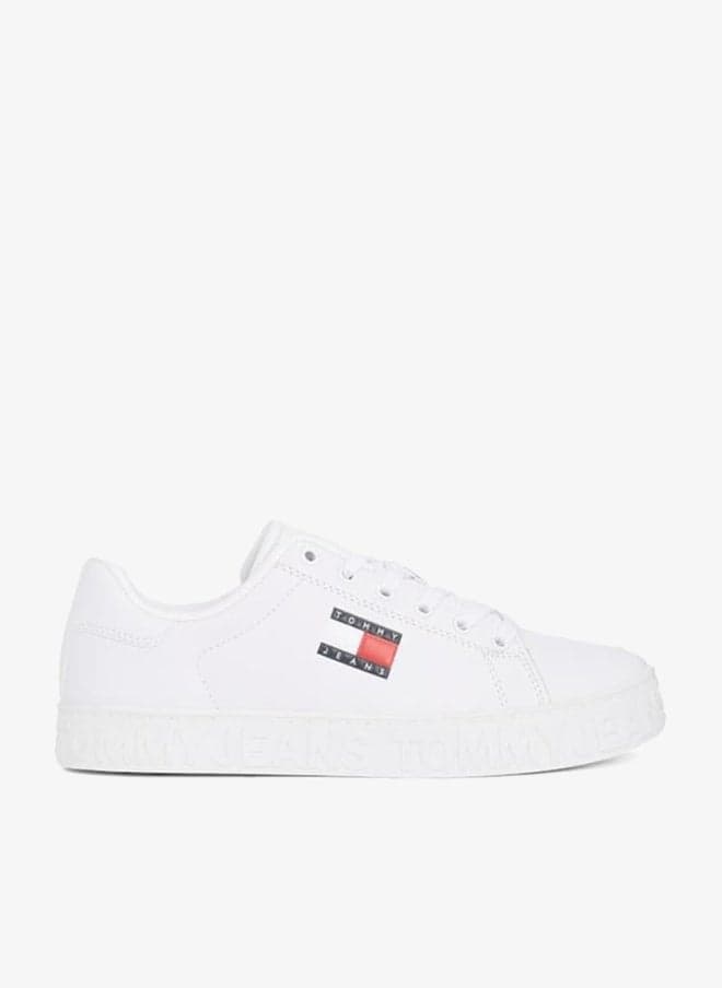 Logo Outsole Leather Low-Top Sneaker En0En02703Ybs - Image 1
