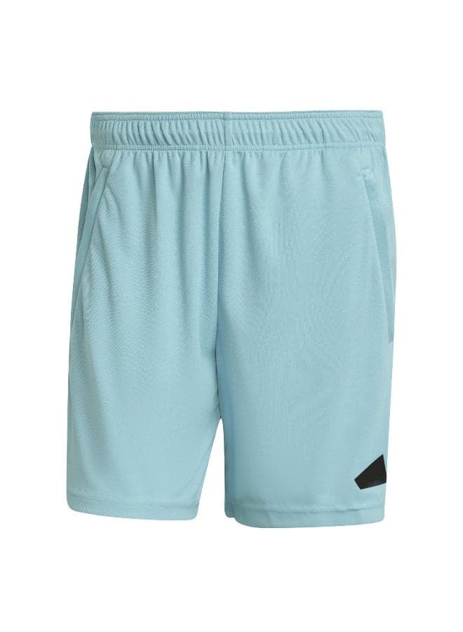 adidas Train Essentials Logo Training Shorts Mint Ton - Image 1