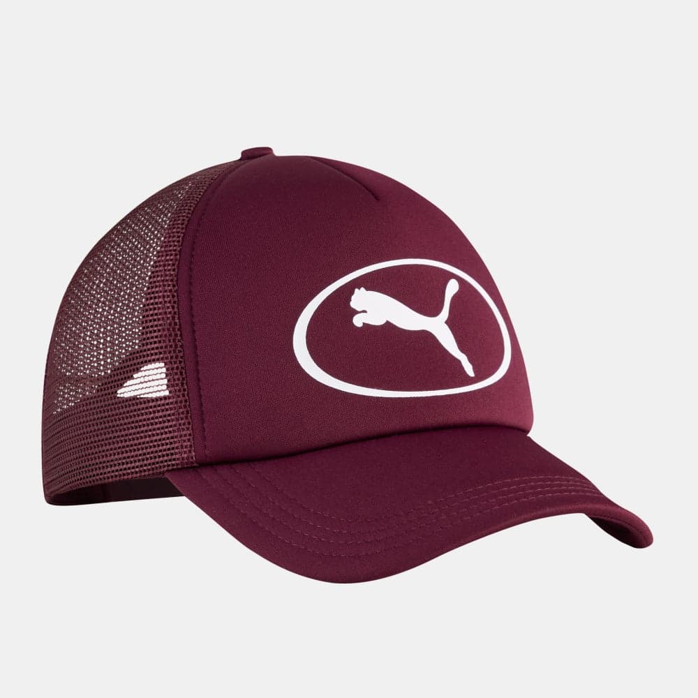PUMA Kids Essentials Logo Trucker Cap Pm2641502 Red - Image 1