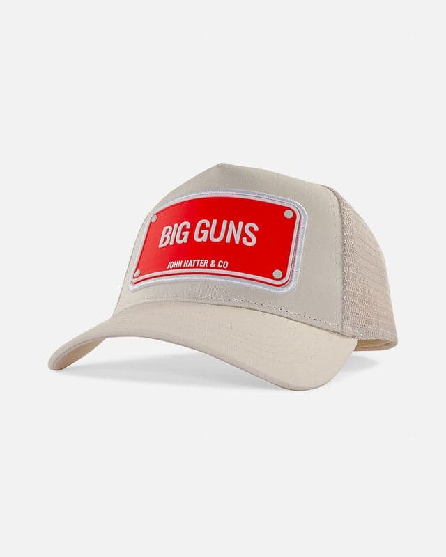Big Gun Beige Cap – Refined Unisex Essential - Image 1