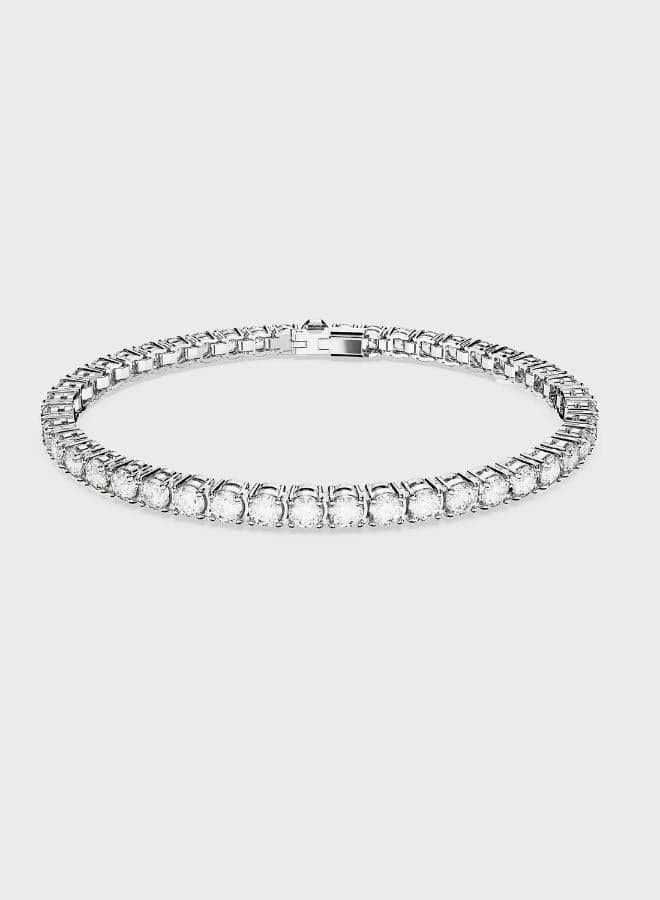 Matrix Rhodium Plated Crystal Bracelet 5648938 - Image 1