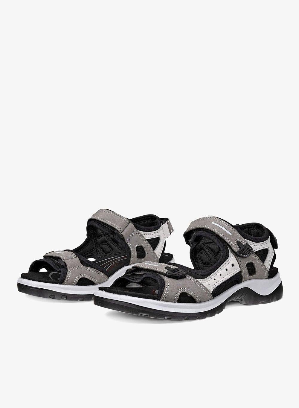 ECCO Offroad Titanium Leather Outdoor Sandal - Image 1