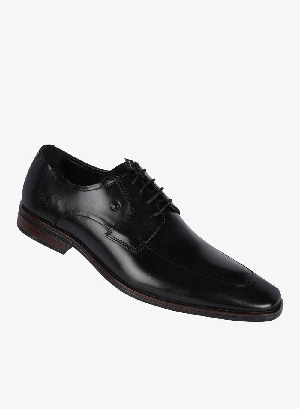 Democrata 032-80 Metropolitan Thompson Black Leather Shoe - Image 1