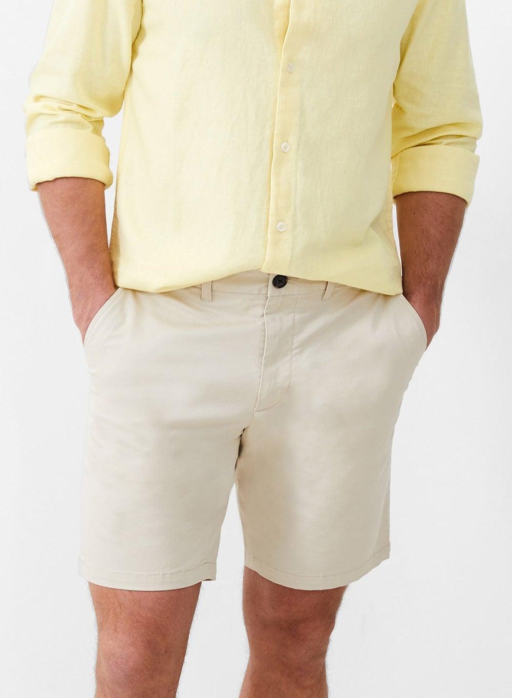 Stone Stretch Chino Shorts 59Azb Classic Fit - Image 1