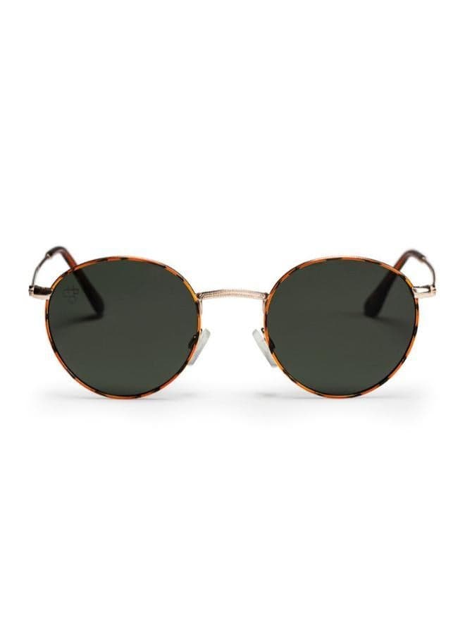 LIAM Green Lens Unisex Premium Sunglasses - Image 1