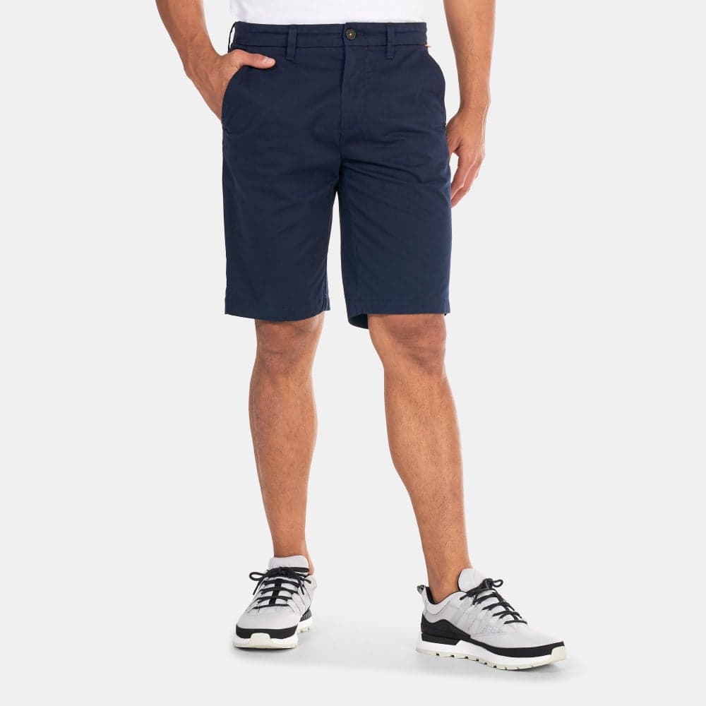 Men’s Squam Lake Stretch Chino Shorts Blue - Image 1