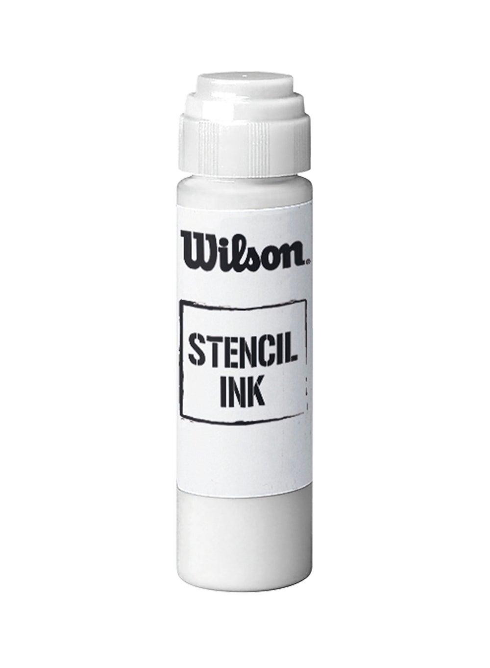 Wilson Stencil Ink White for Tennis Rackets - Image 1