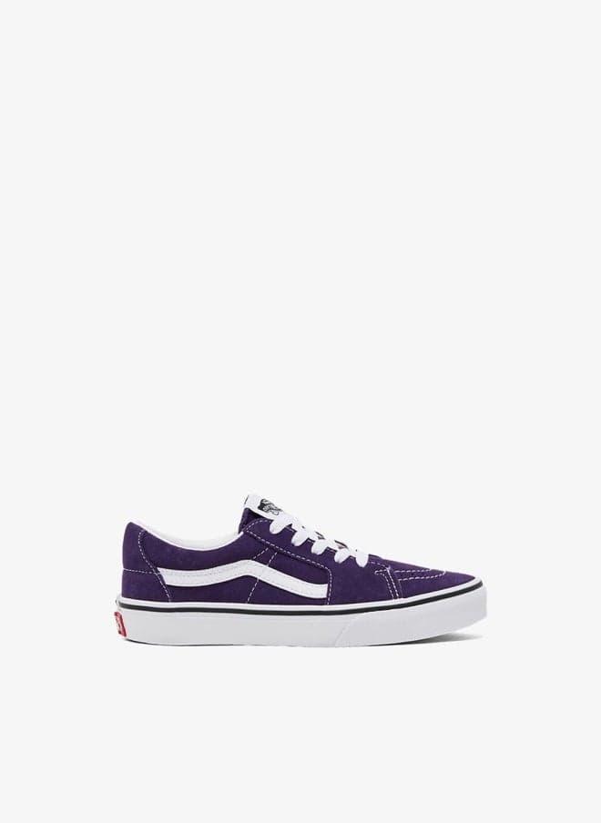 Vans Kids Sk8-Low Purple Skate Sneakers D2X11E - Image 1