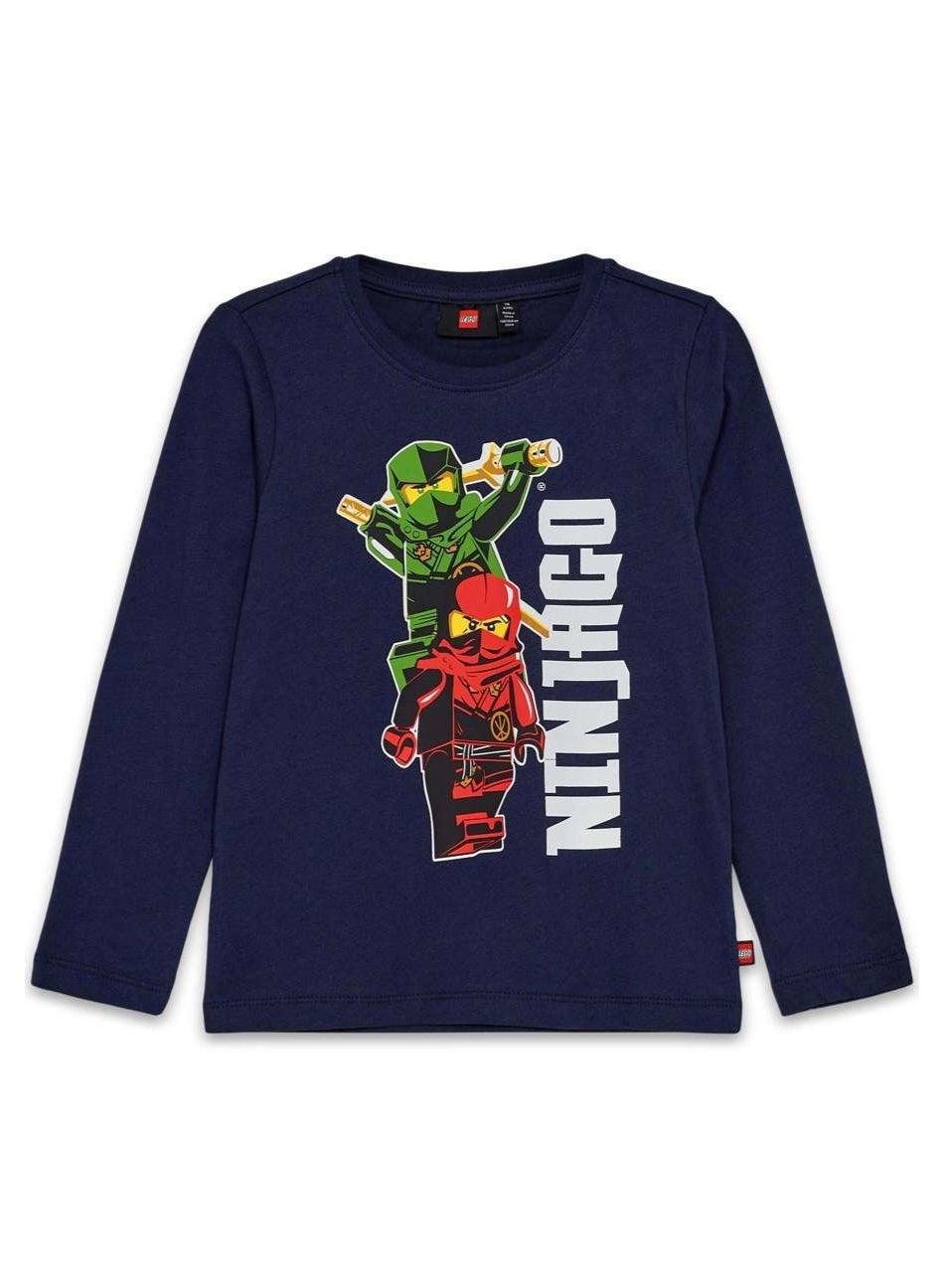 LEGO LWTANO 607 Kids Long Sleeve Tee Navy - Image 1