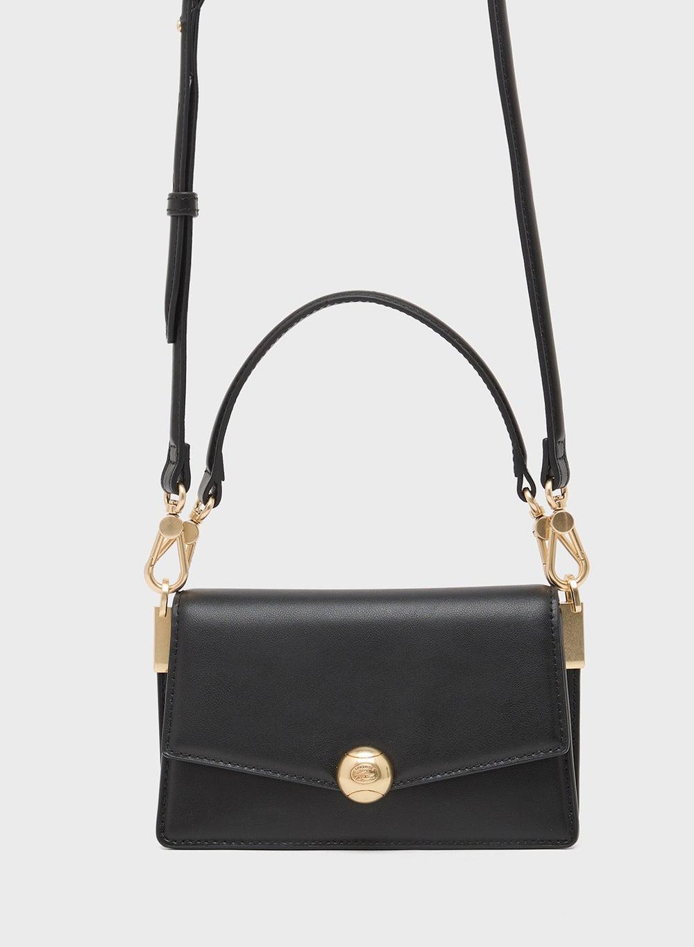 Lacoste Nf5104It 000 Noir Leather Crossbody Bag - Image 1