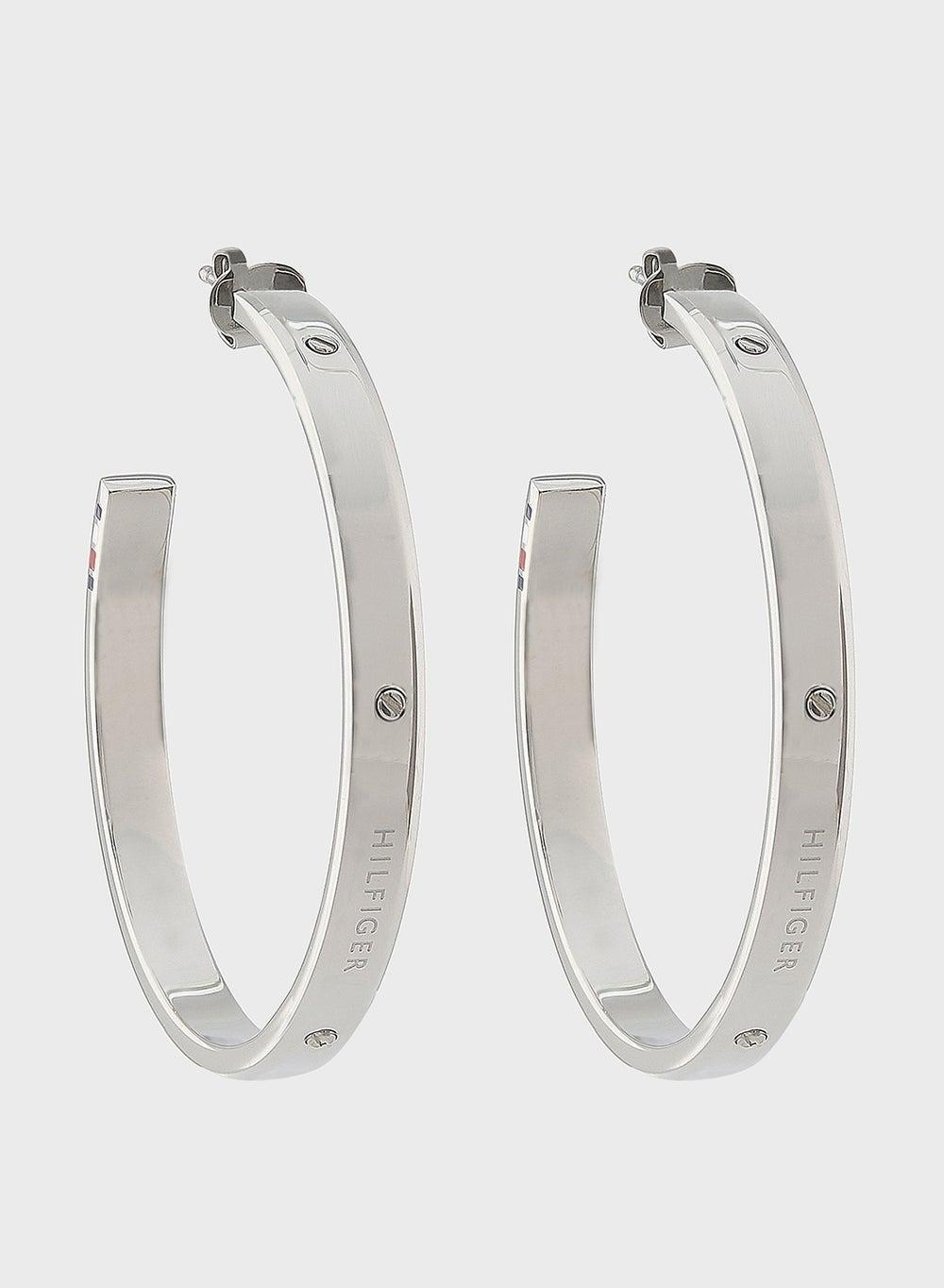Tommy Hilfiger 2780956 Stainless Steel Hoop Earrings - Image 1