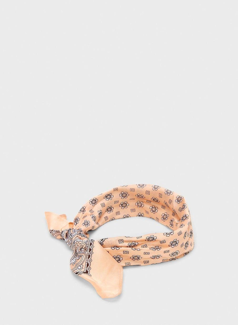 Girls Floral Paisley Bandana Headwrap CL94962 - Image 1