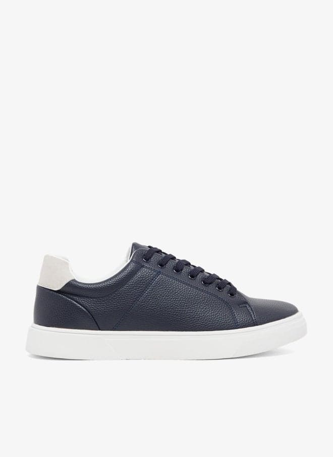 S12 Navy Casual Low-Top Sneakers for Men - Image 1