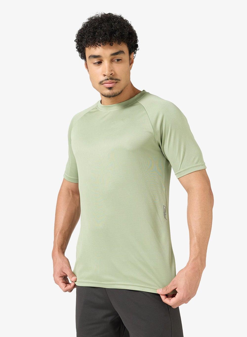 Zopts303 Men’s Green Training Performance T-Shirt - Image 1
