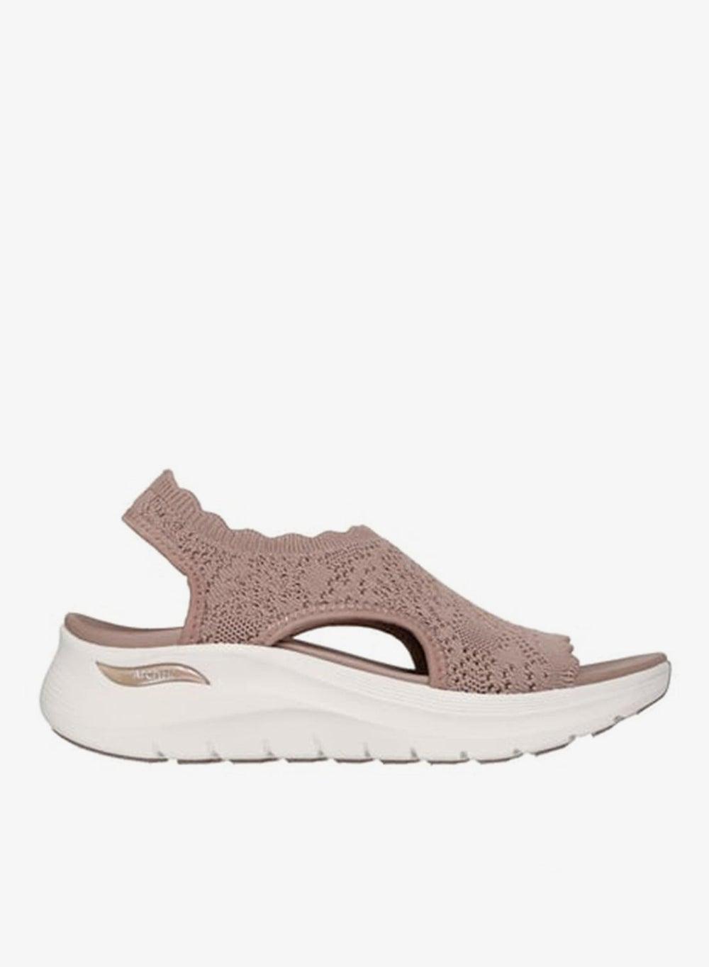 Skechers Arch Fit 2.0 Mocha Platform Sandals - Image 1