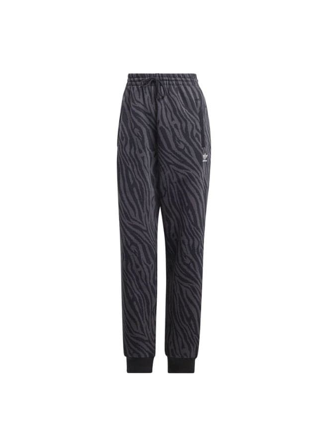 Adidas Animal Jogger E Grey Zebra Print Pants - Image 1