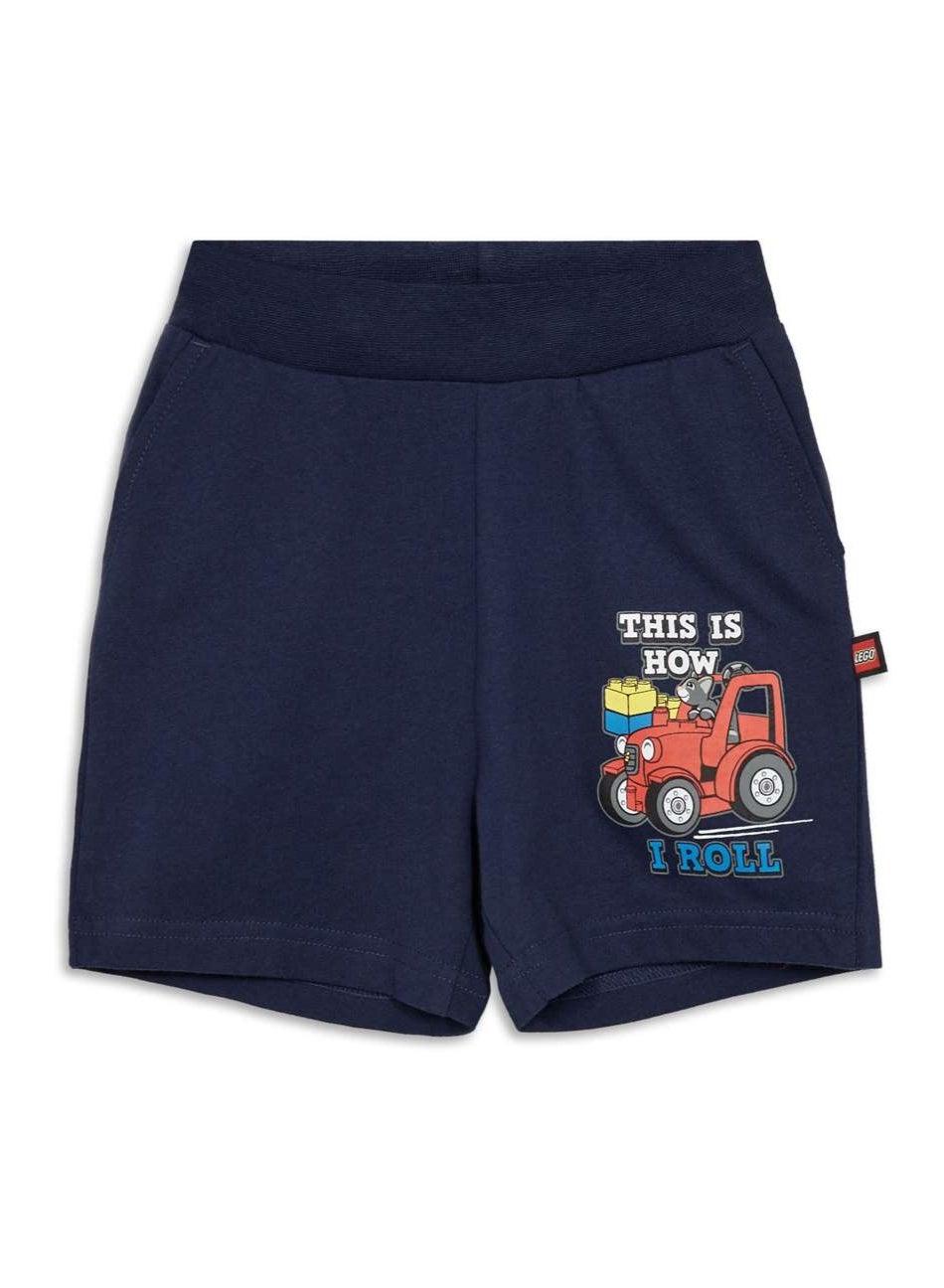 LEGO DUPLO LWPANI 201 Kids Navy Sweat Shorts - Image 1