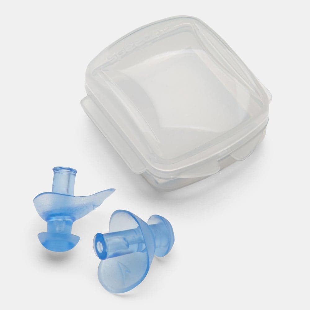 Ergo Contoured Swim Earplugs Blue Unisex - Image 1