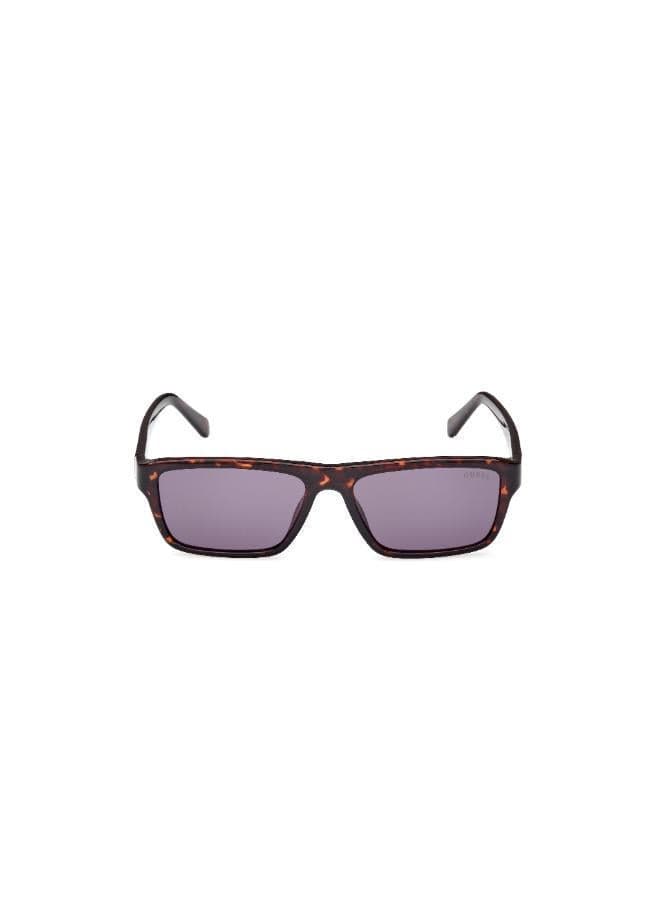 Dark Havana Rectangle Sunglasses Gu0008552Y55 - Image 1