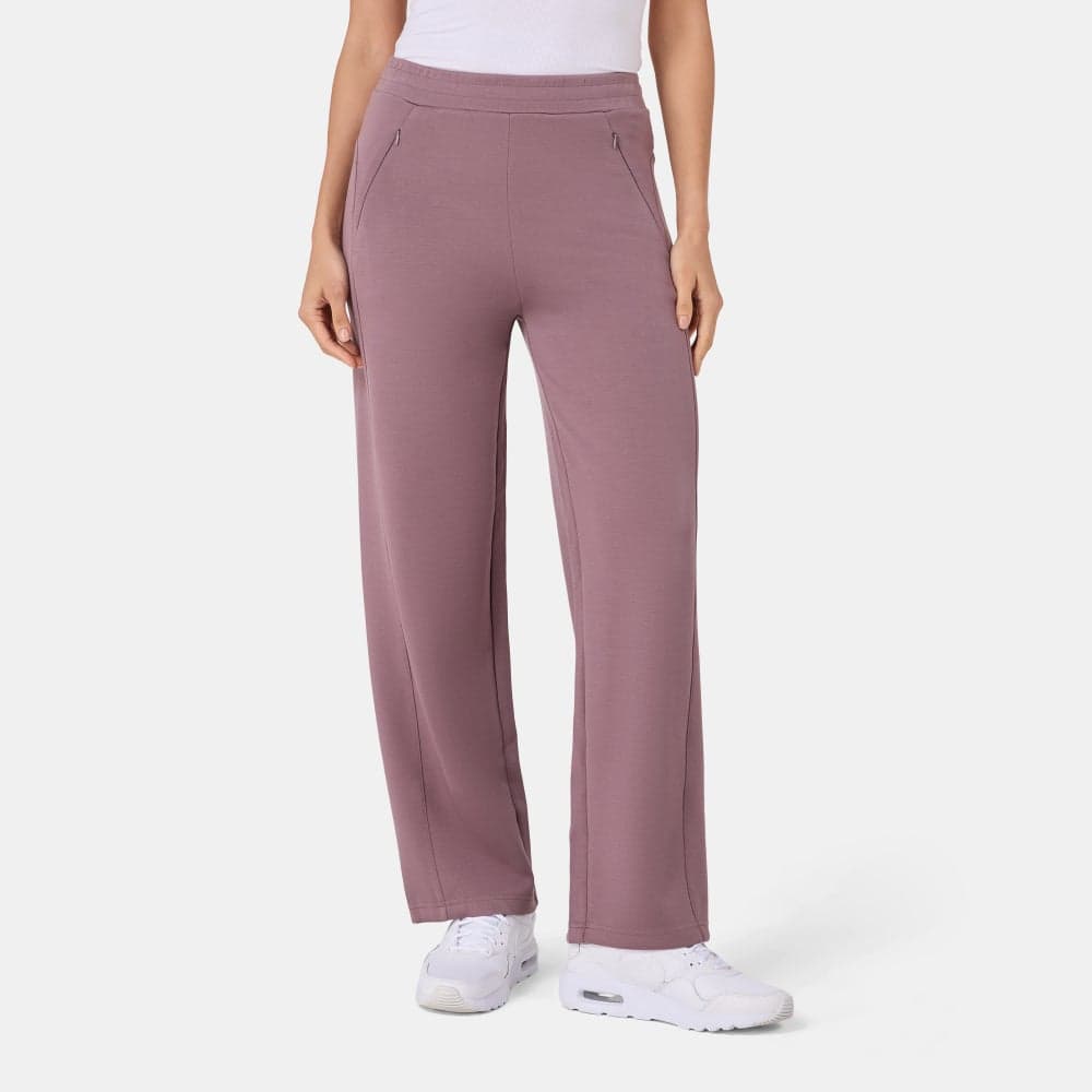 Sun & Sand Women’s Wide Leg Pink Pants - Image 1