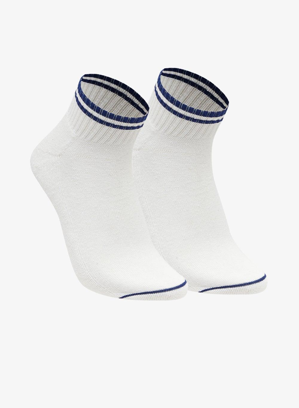 Fa852C Men’s Striped Training Crew Socks 2-Pack - Image 1